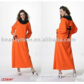 Orange long dress for 2012 halloween costume